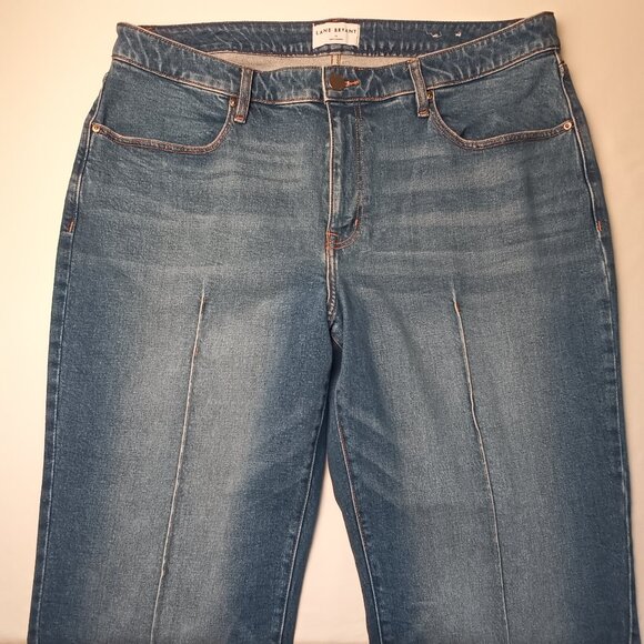 Lane Bryant Jeans Size 18 Flex Magic Waistband Mid Rise Relaxed Straight - Picture 2 of 10